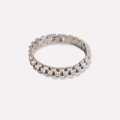 Watch-Inspired Link Bracelet