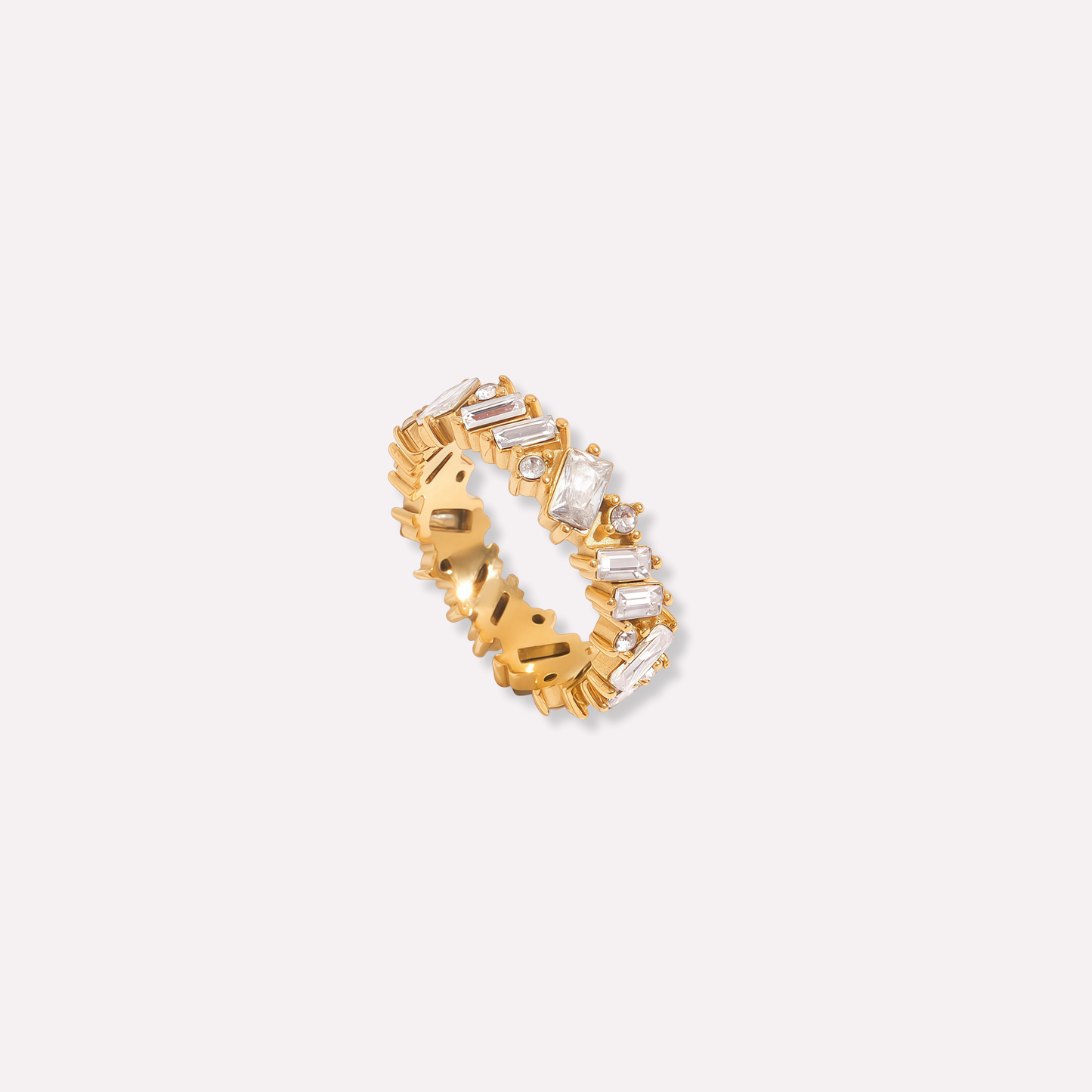 Unique Pavé Ring