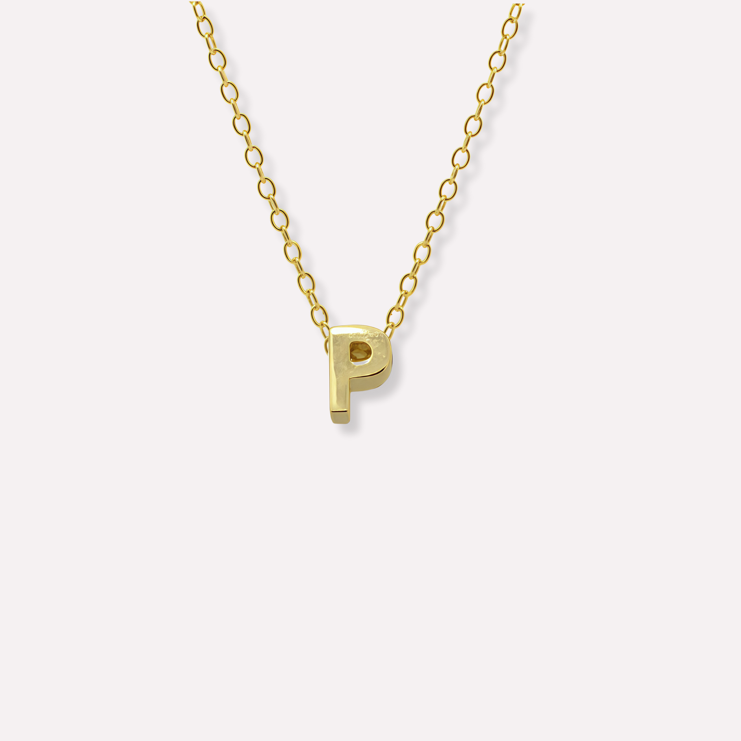 Bold Letter Necklace