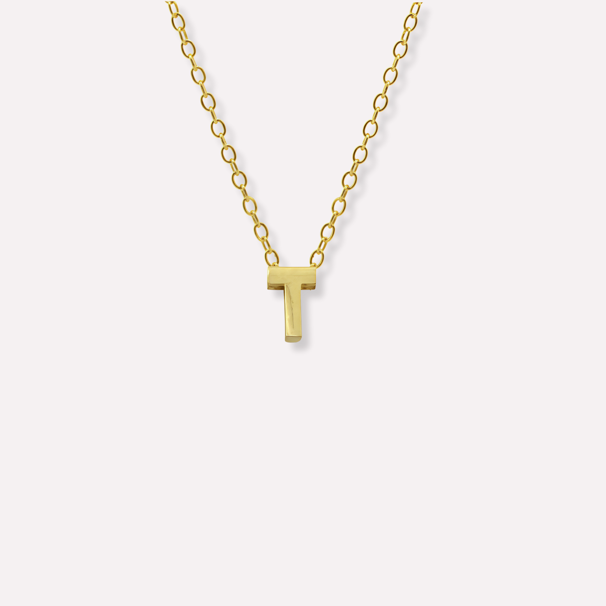 Bold Letter Necklace