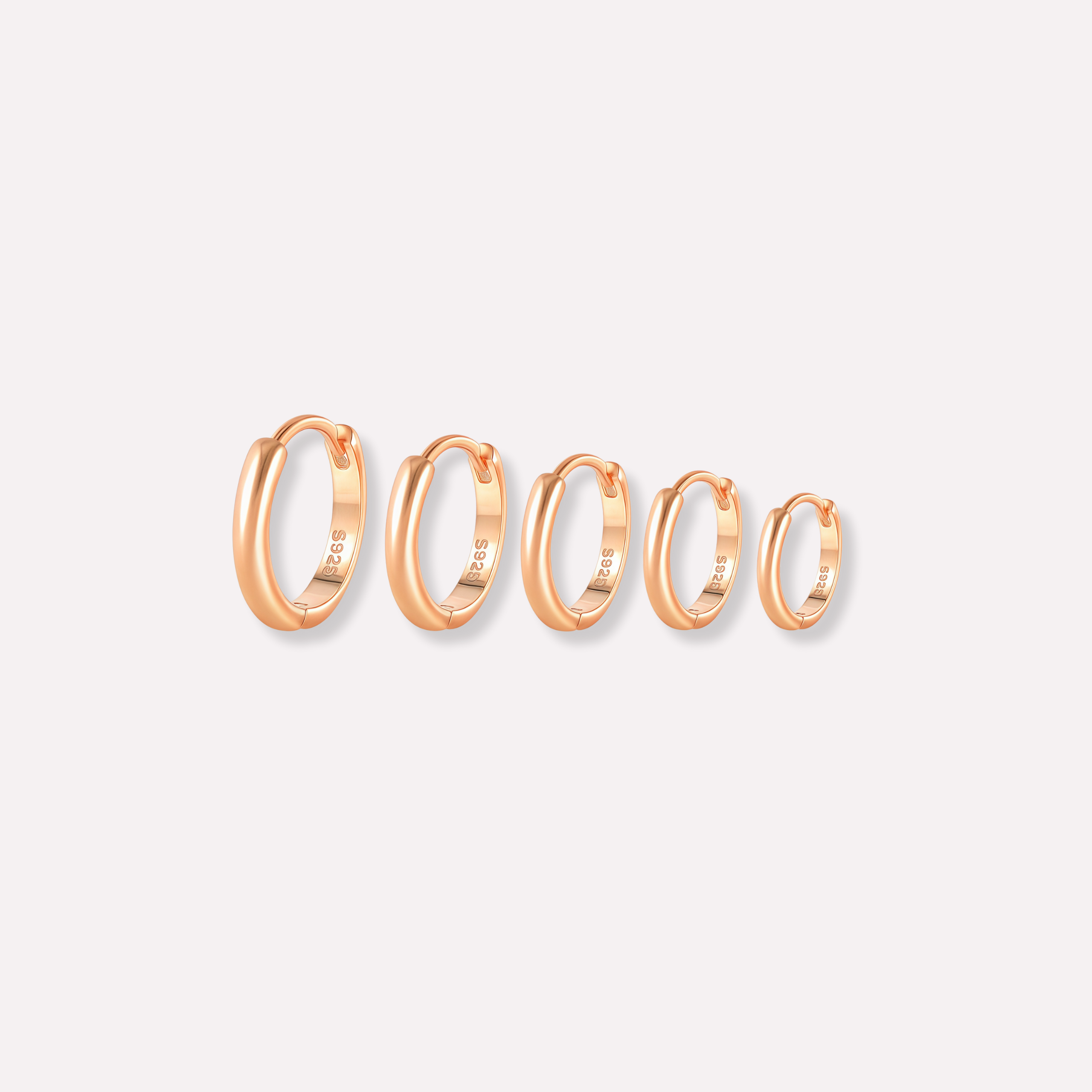 Tube Huggie Hoops