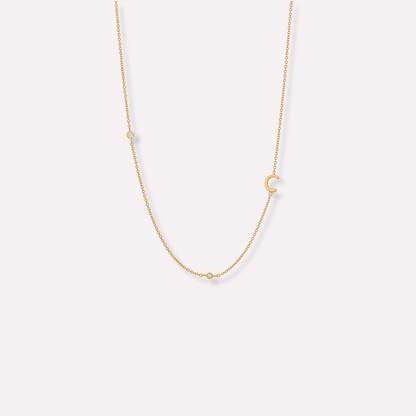 Letter Gemstone Choker