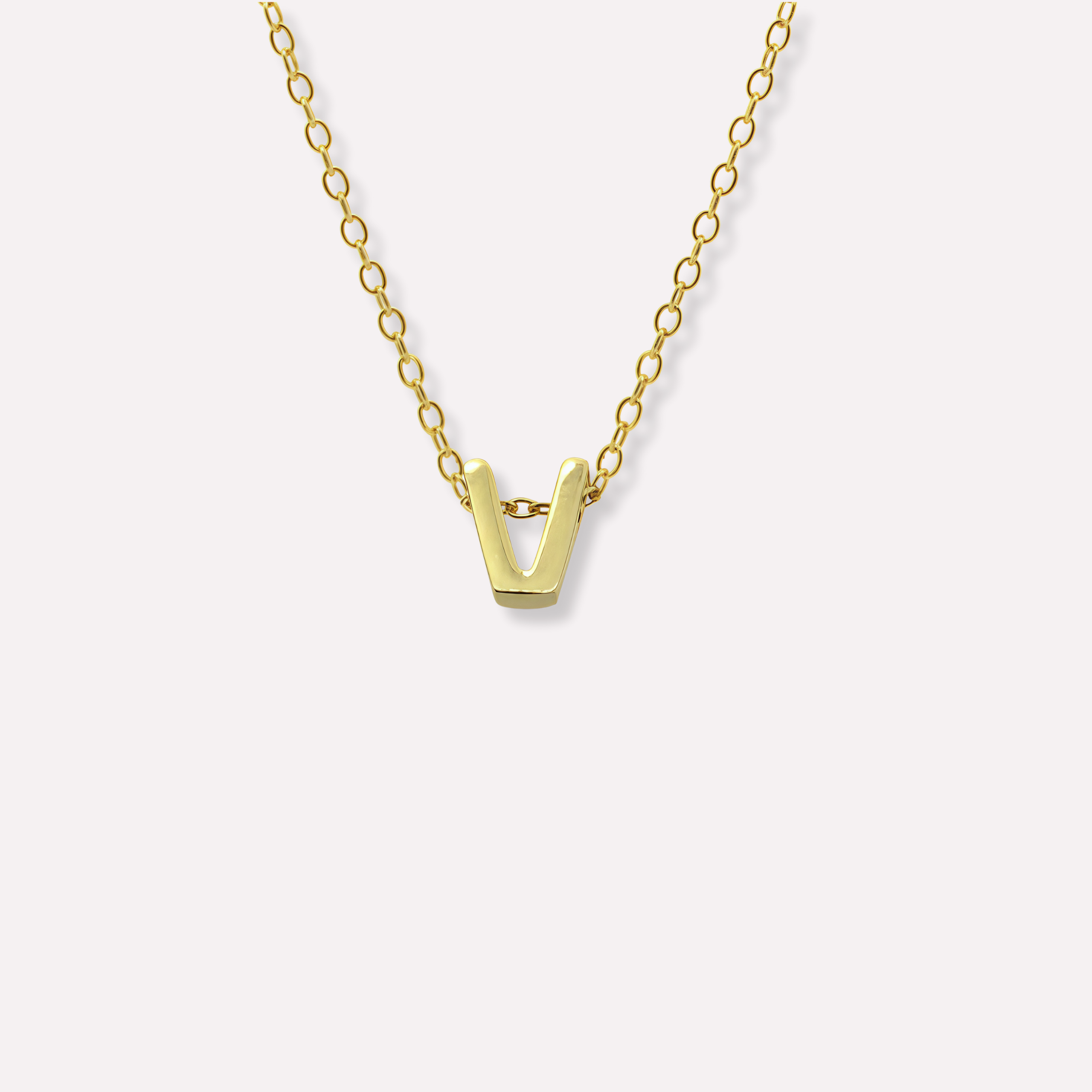 Bold Letter Necklace