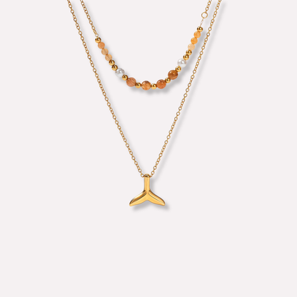 Mermaid Tail Layered Necklace