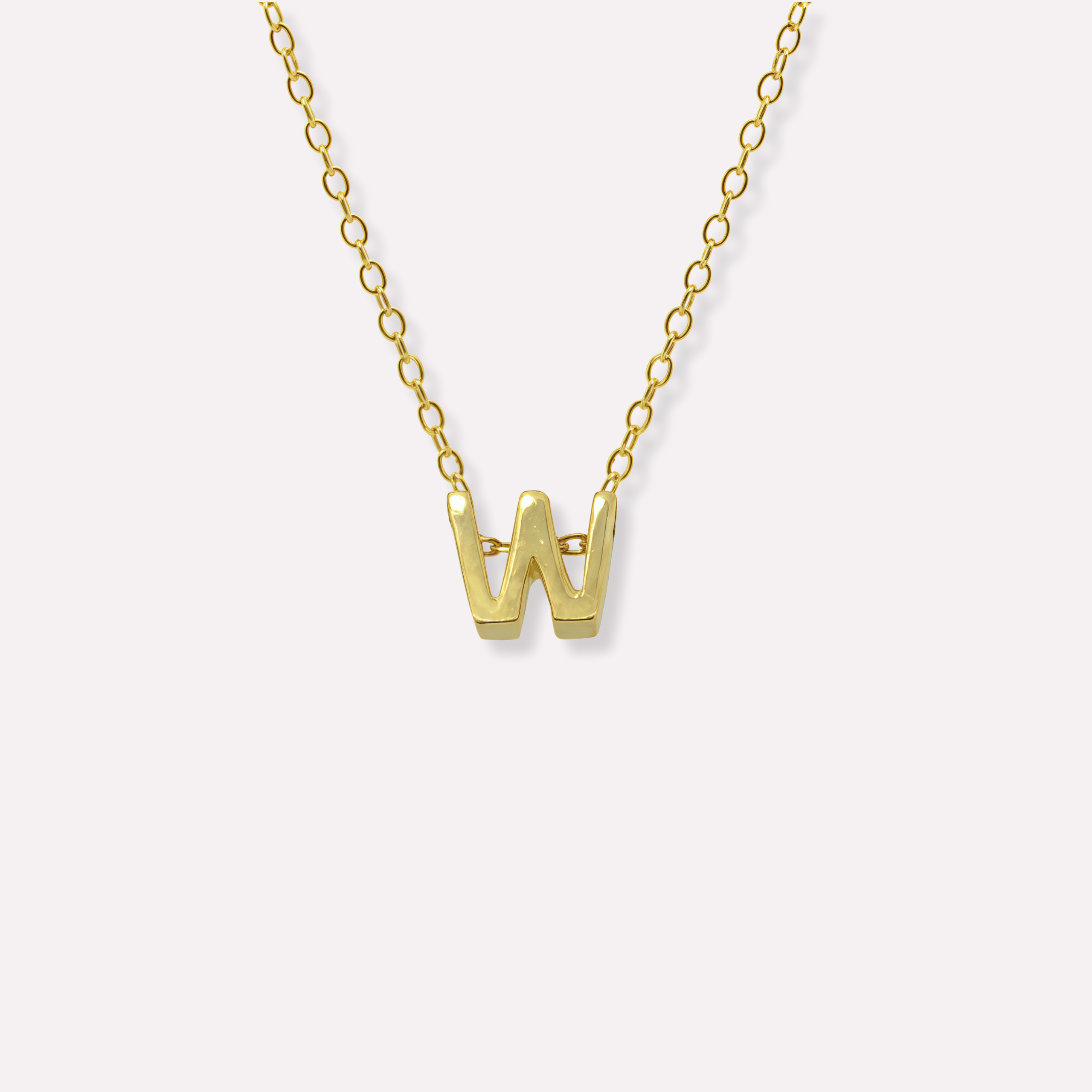 Bold Letter Necklace