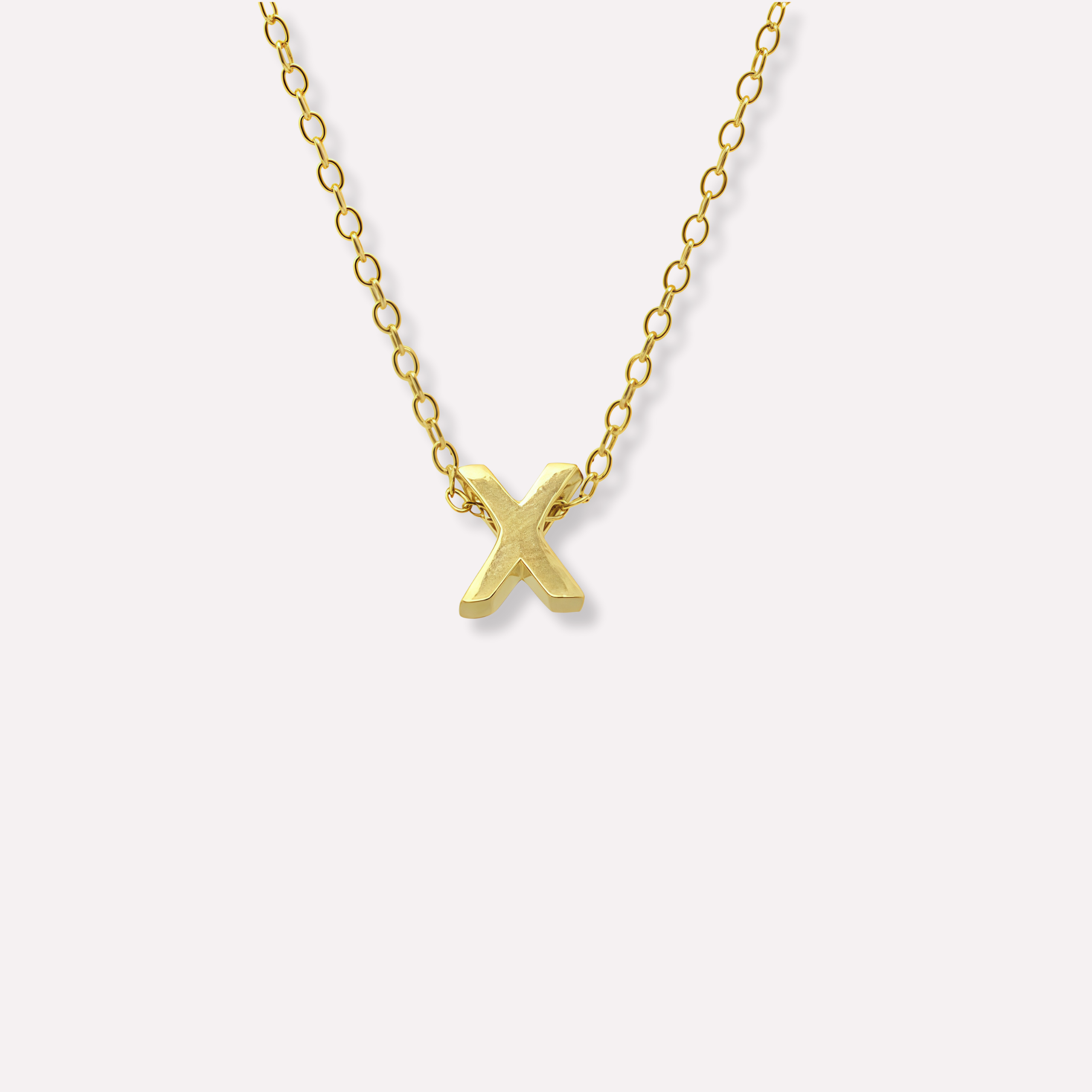 Bold Letter Necklace