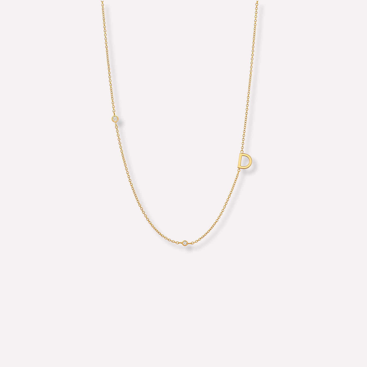 Letter Gemstone Choker