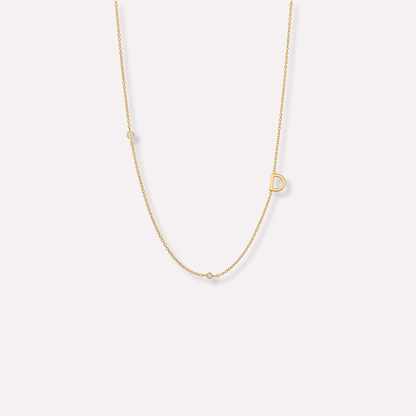 Letter Gemstone Choker