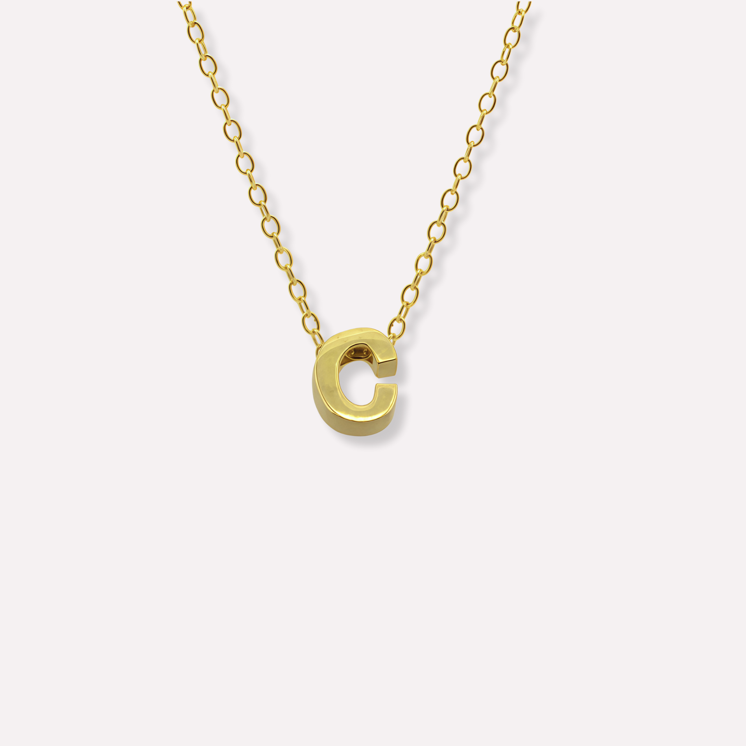Bold Letter Necklace
