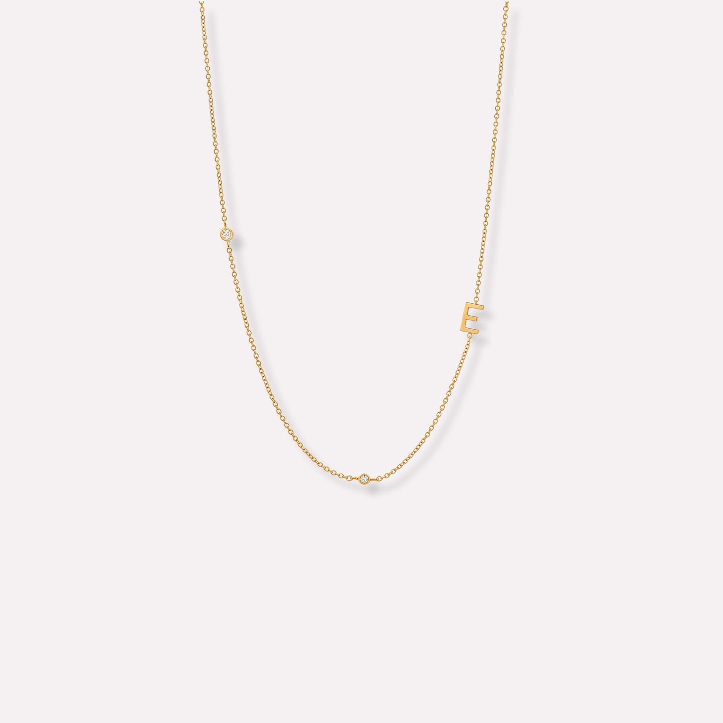 Letter Gemstone Choker