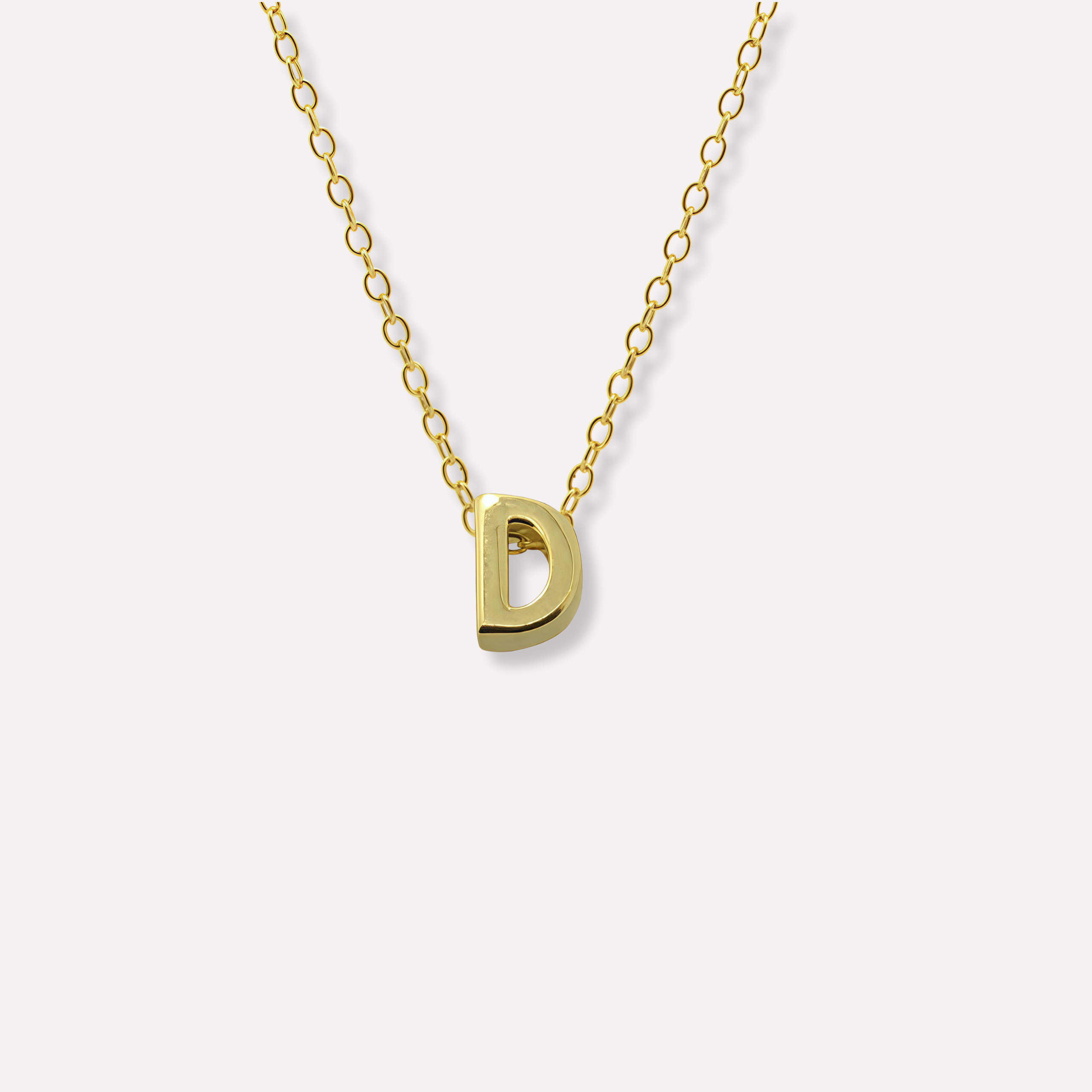Bold Letter Necklace