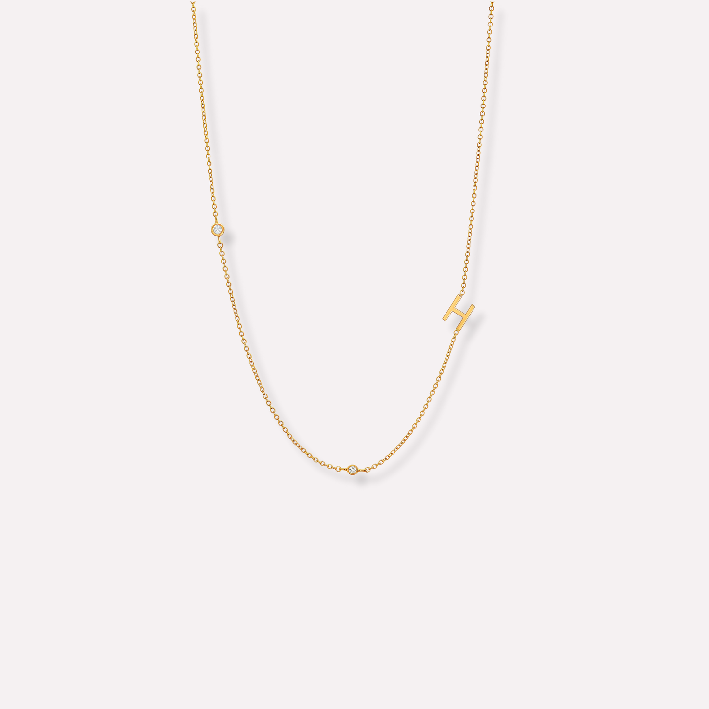 Letter Gemstone Choker