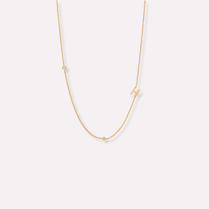 Letter Gemstone Choker