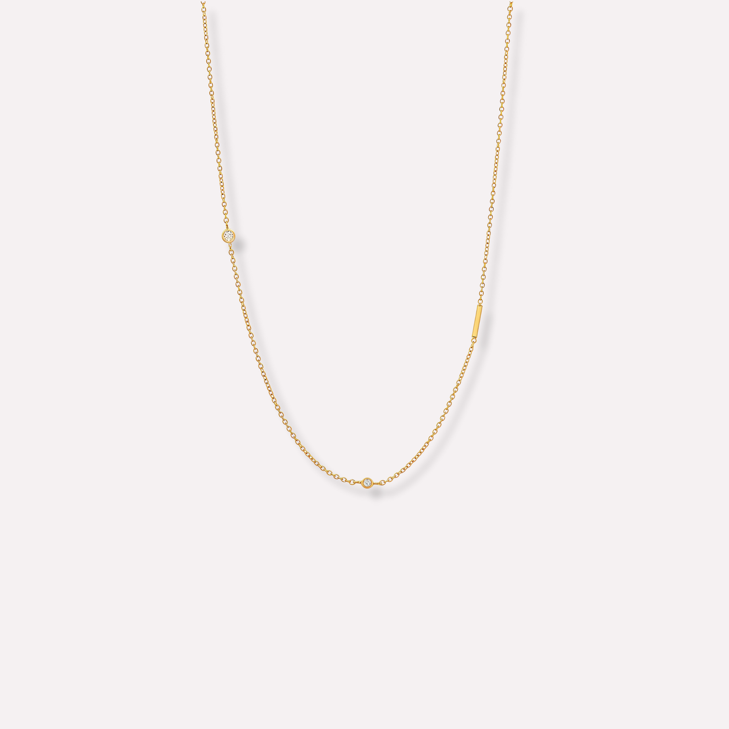 Letter Gemstone Choker