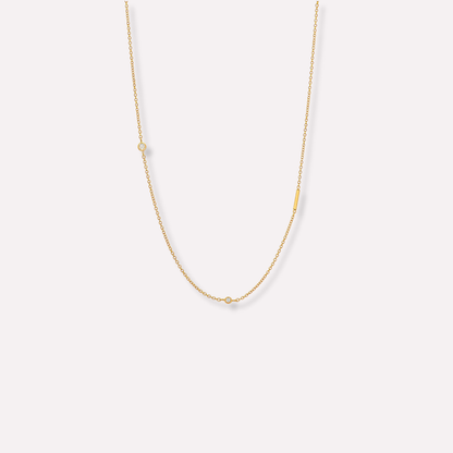 Letter Gemstone Choker