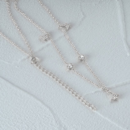 Pavé Butterfly Necklace