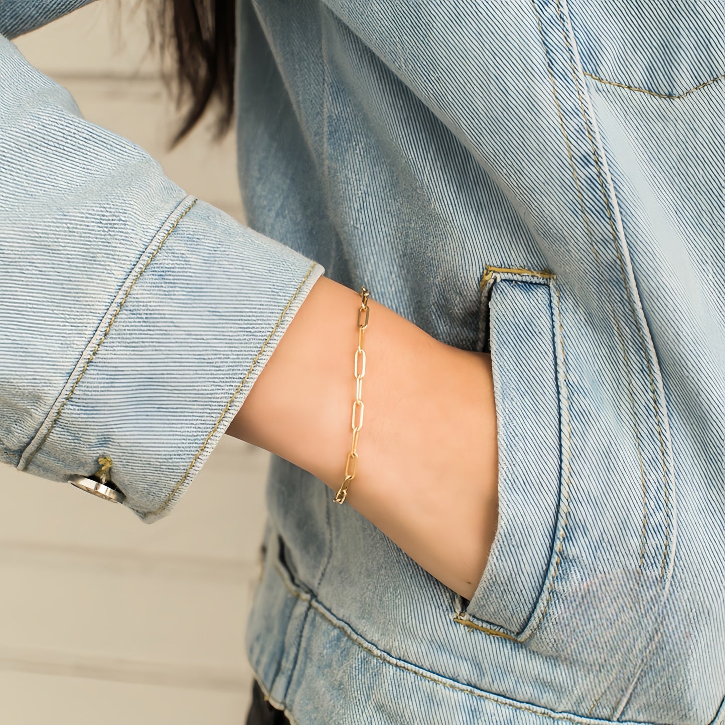 Boyfriend Link Chain Bracelet