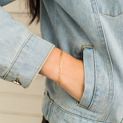 Boyfriend Link Chain Bracelet