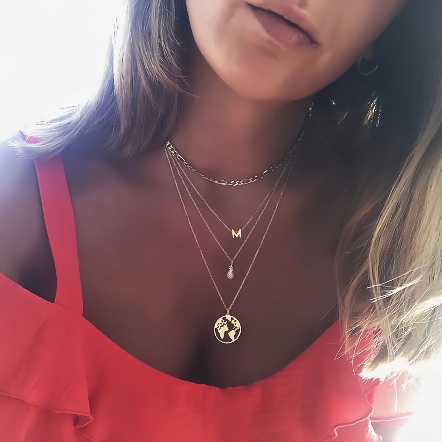 Bold Letter Necklace