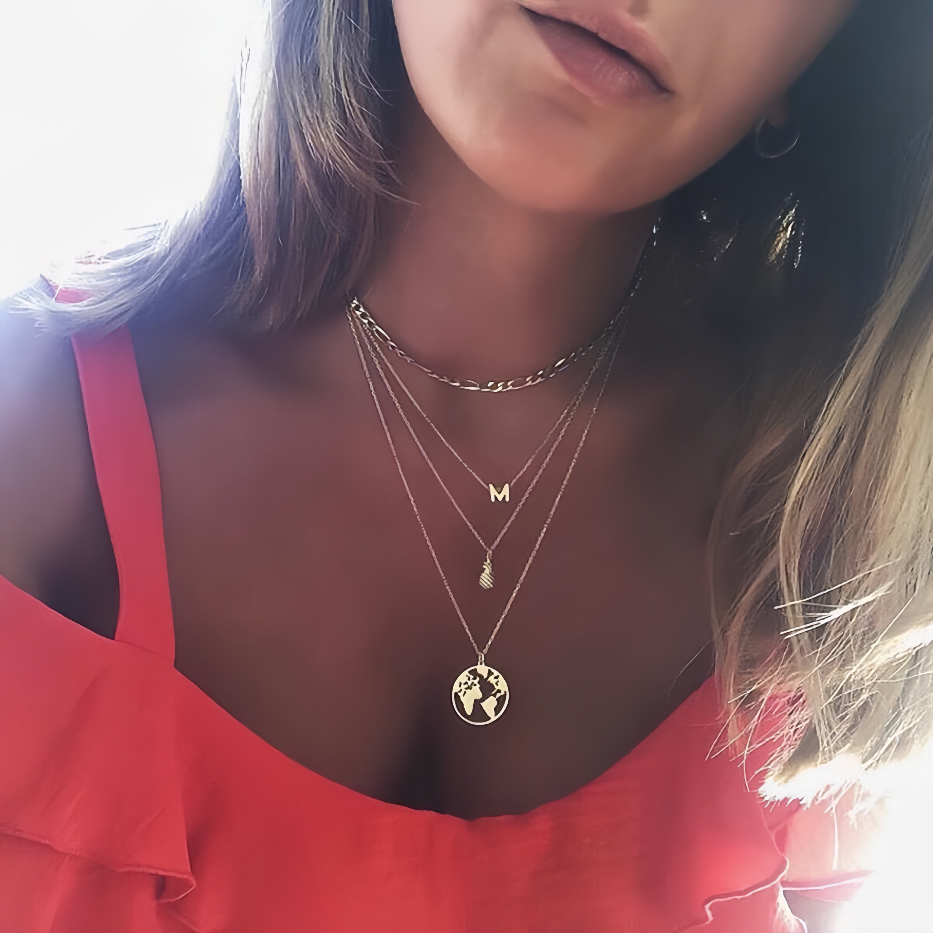 Bold Letter Necklace