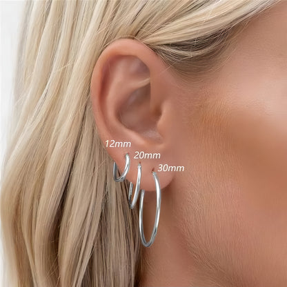Tube Oversized Hoops Bundle(6 in total)