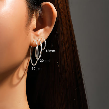 Tube Oversized Hoops Bundle(6 in total)