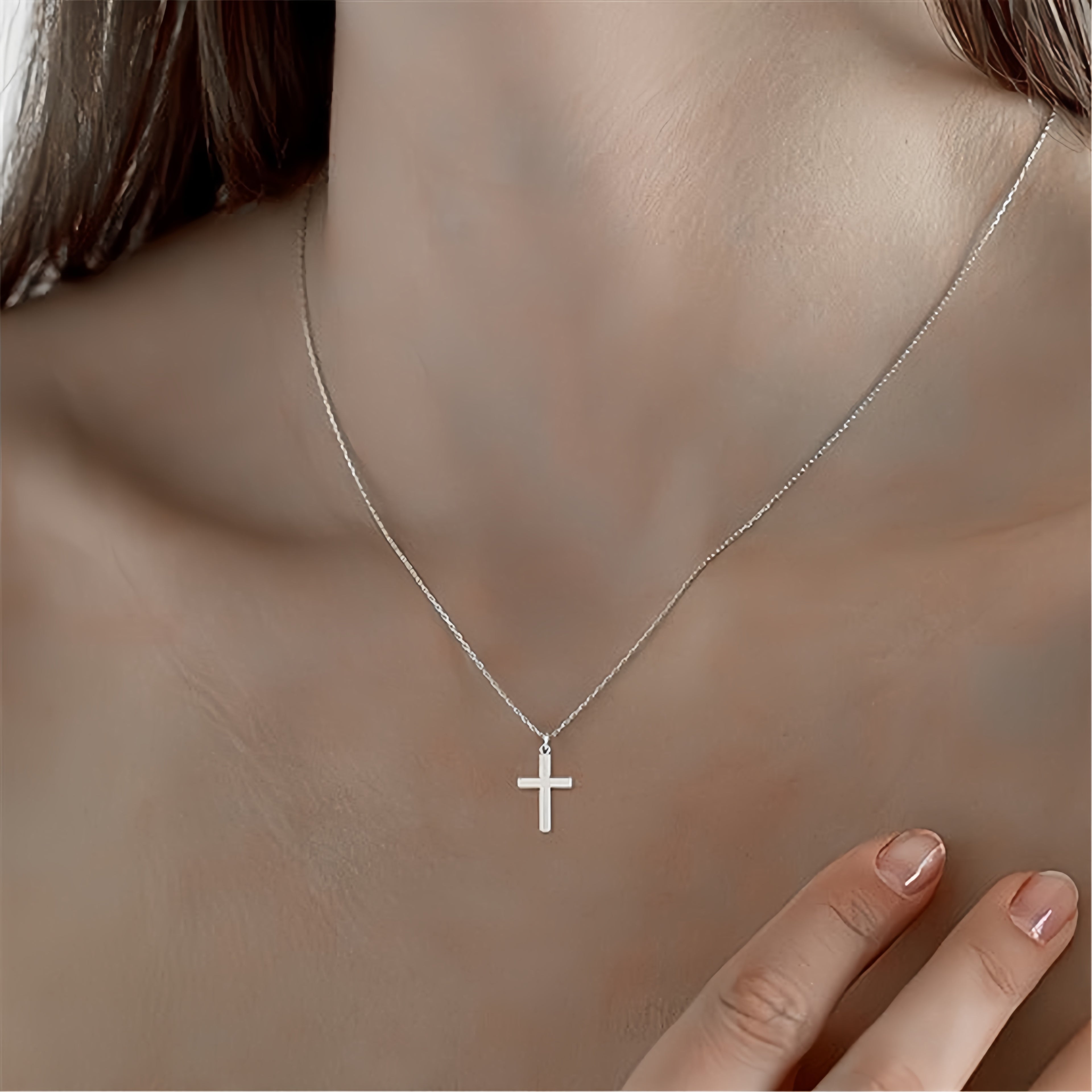 Small Cross Necklace