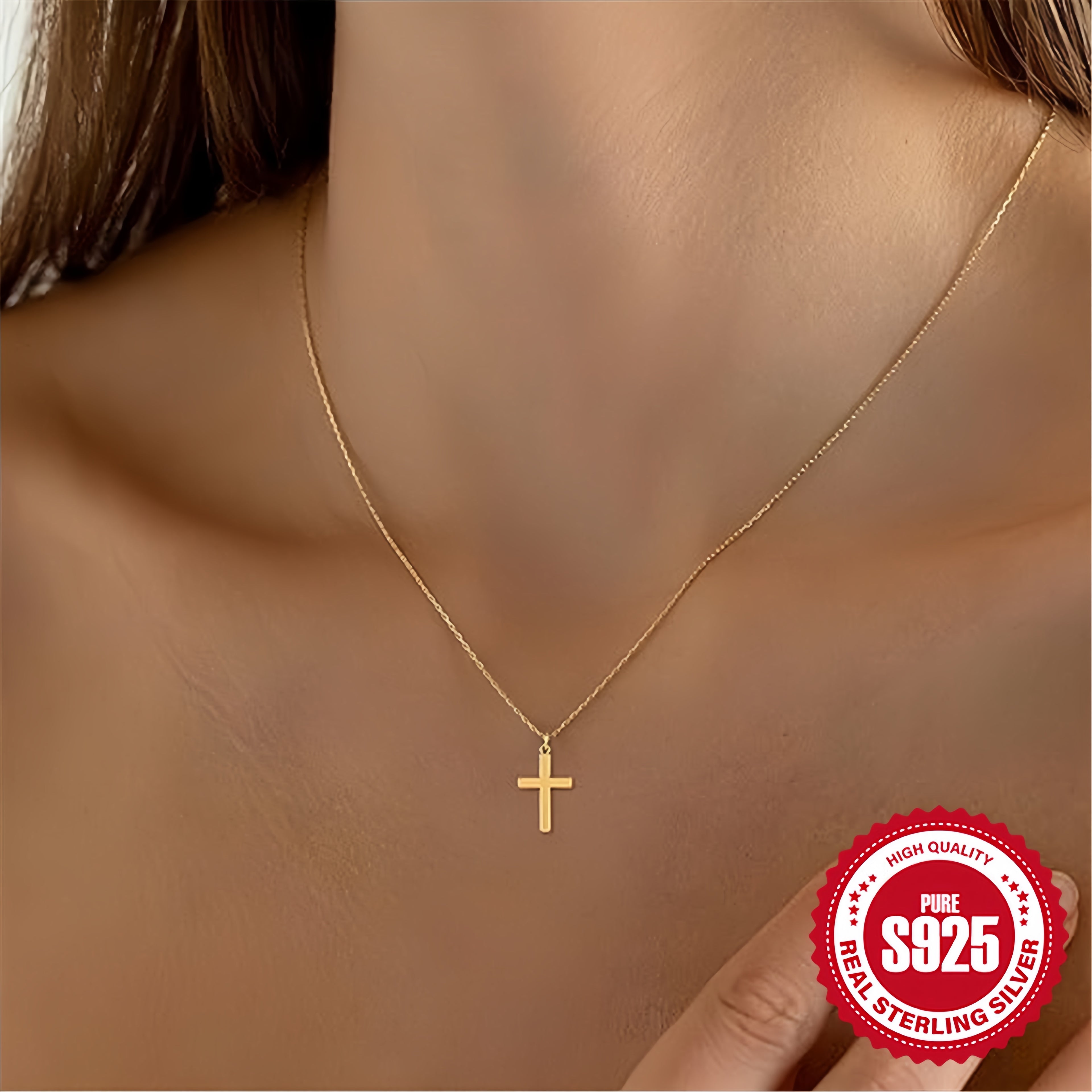 Small Cross Necklace