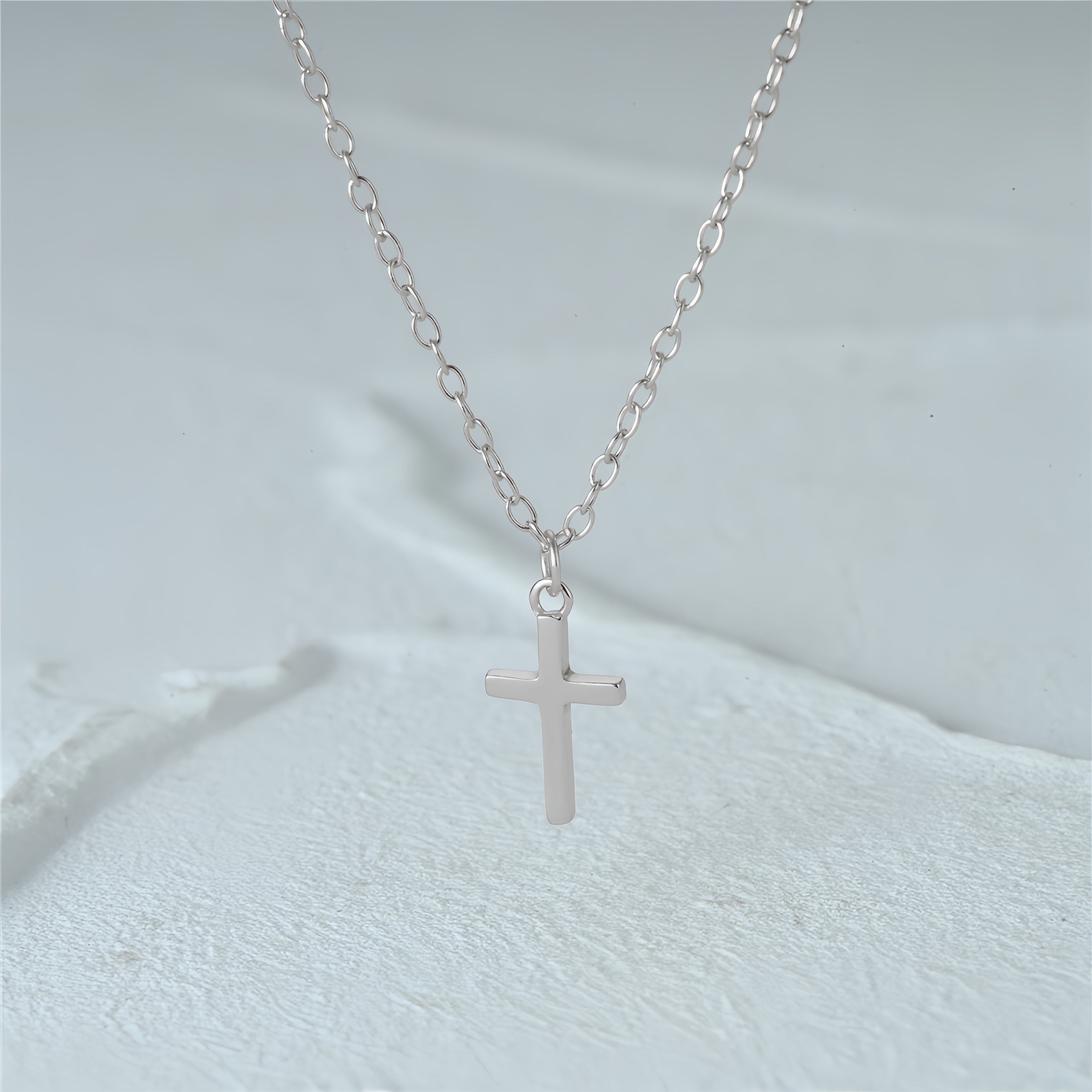 Small Cross Necklace