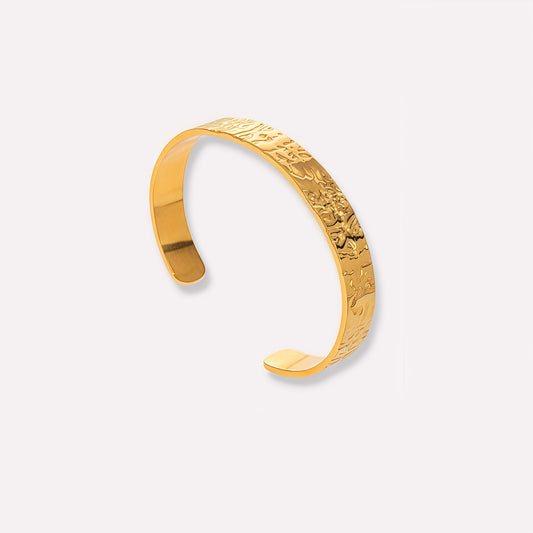 Textured Cuff Bracelet
