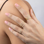 Pavé Open Ring