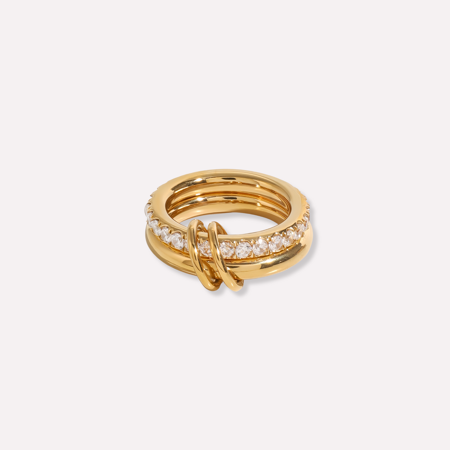 Pavé Sonny Stacked Ring