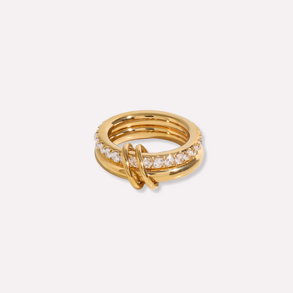 Pavé Sonny Stacked Ring